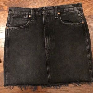 Rag & bone Black Denim Skirt size 27!!!